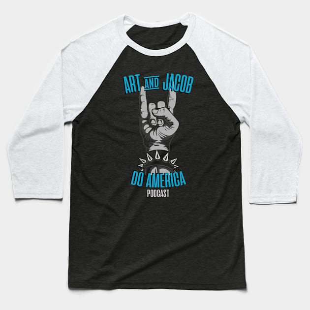 Heavy Metal AJDA Baseball T-Shirt by Art and Jacob Do America